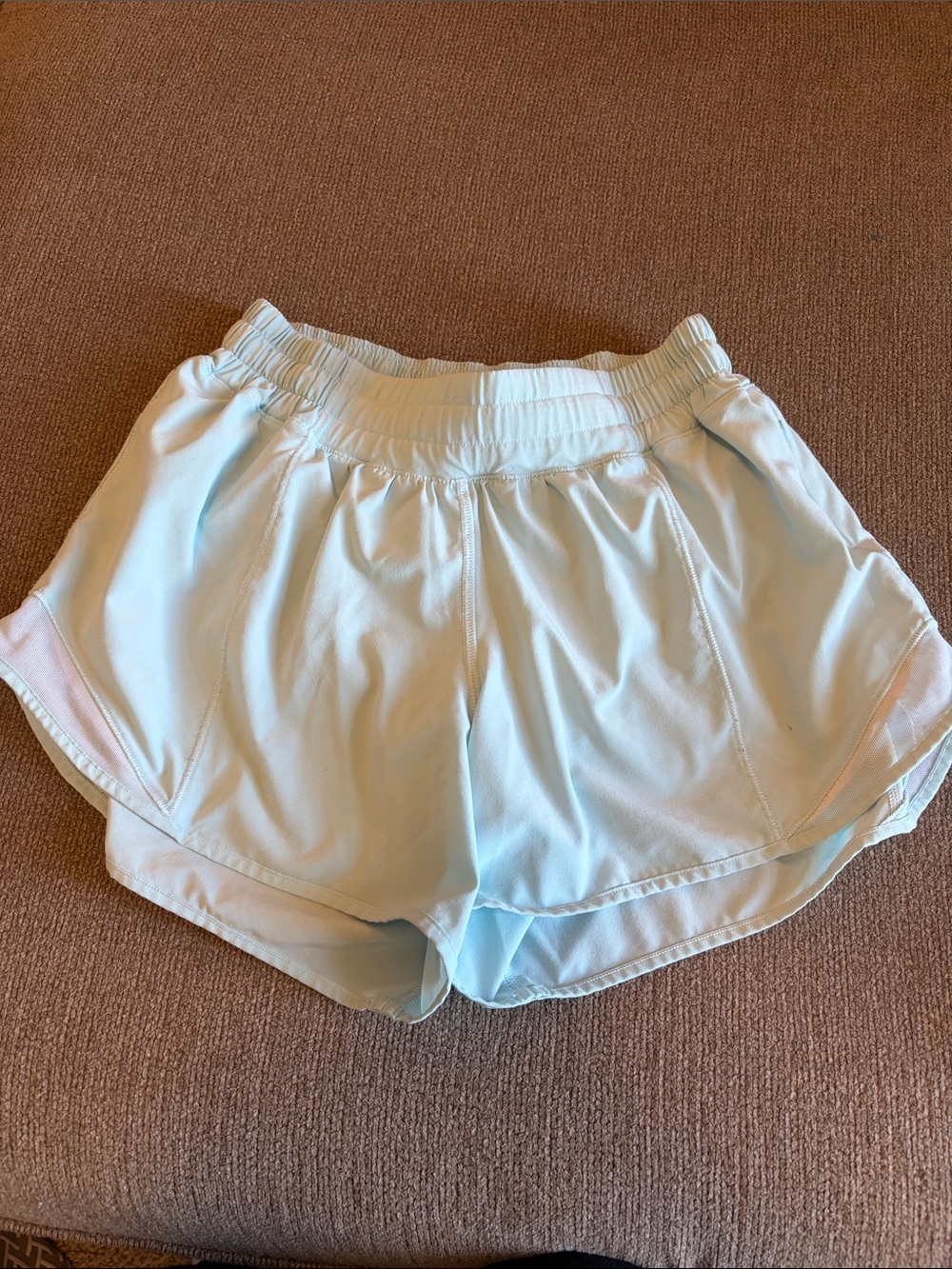 lululemon athletica Pale Blue Women's Running Shorts
